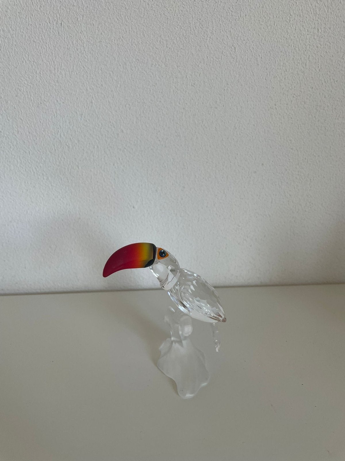 Swarovski Toekan Kristal Figuur, Ophalen of Verzenden, Zo goed als nieuw, Figuurtje