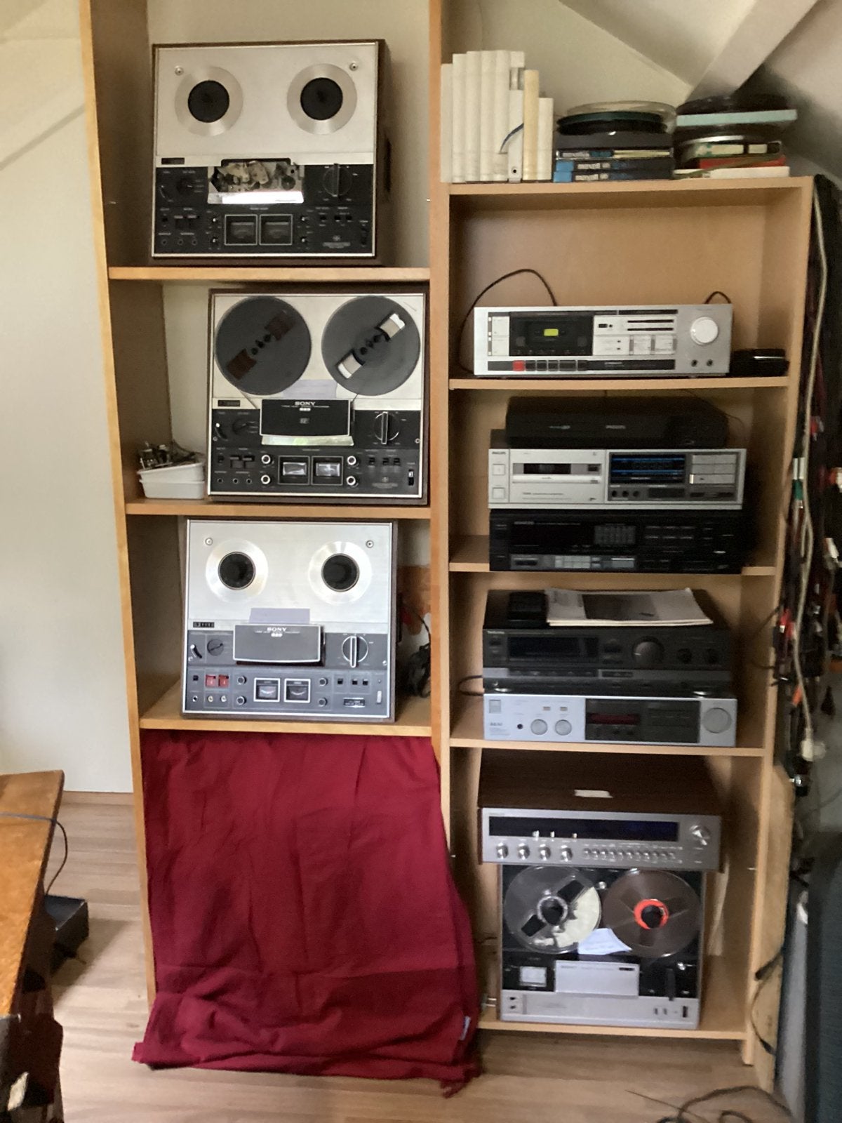 Technics, Marlux, Sony, Akai en Kenwood audio apparaten., Audio, Tv en Foto, Ophalen, Gebruikt, Cd-speler, Overige merken