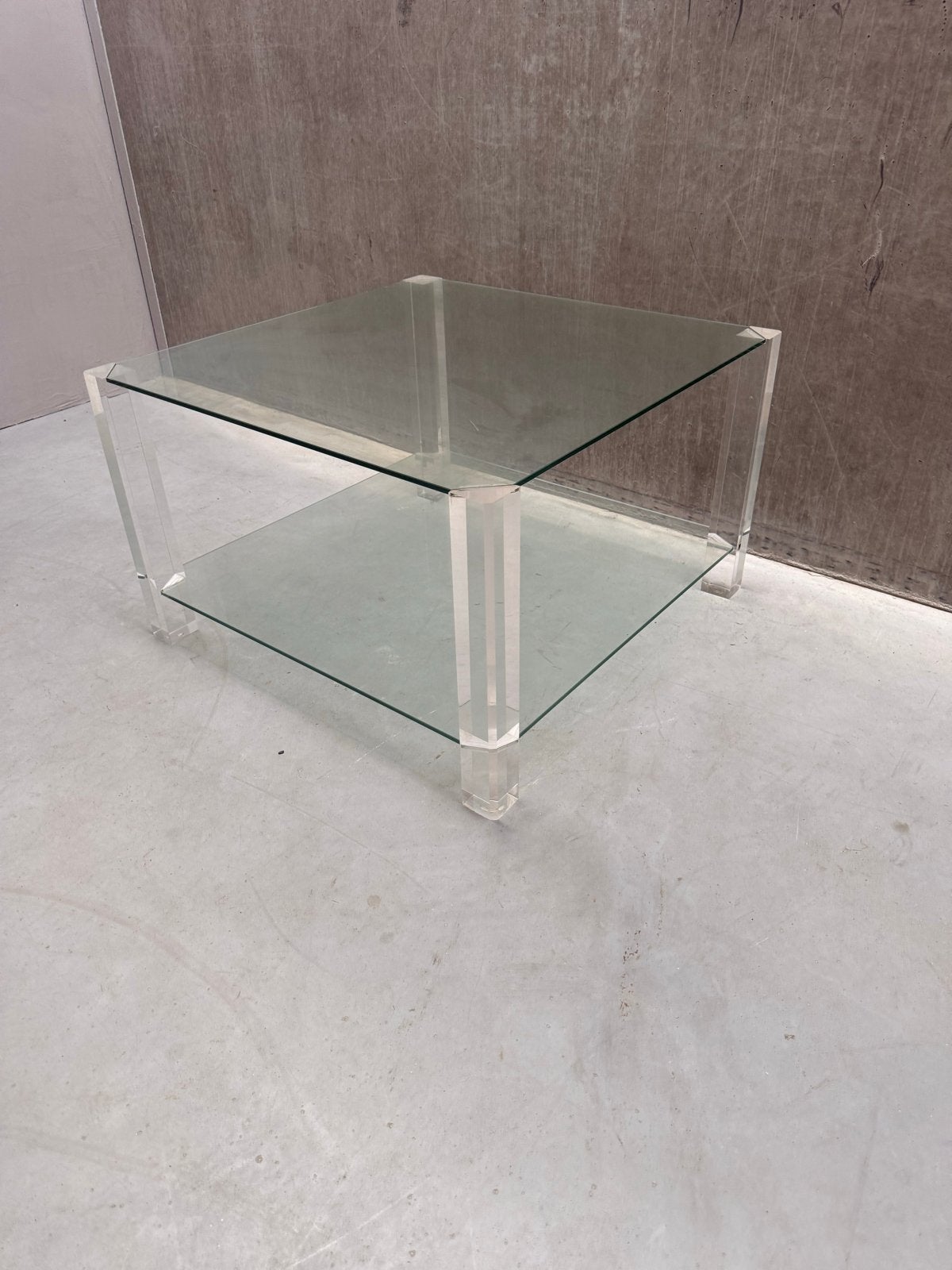 BOR Design Salontafel The Hague 80x80x51cm, Huis en Inrichting, Vierkant, X, 75 cm of meer, Ophalen
