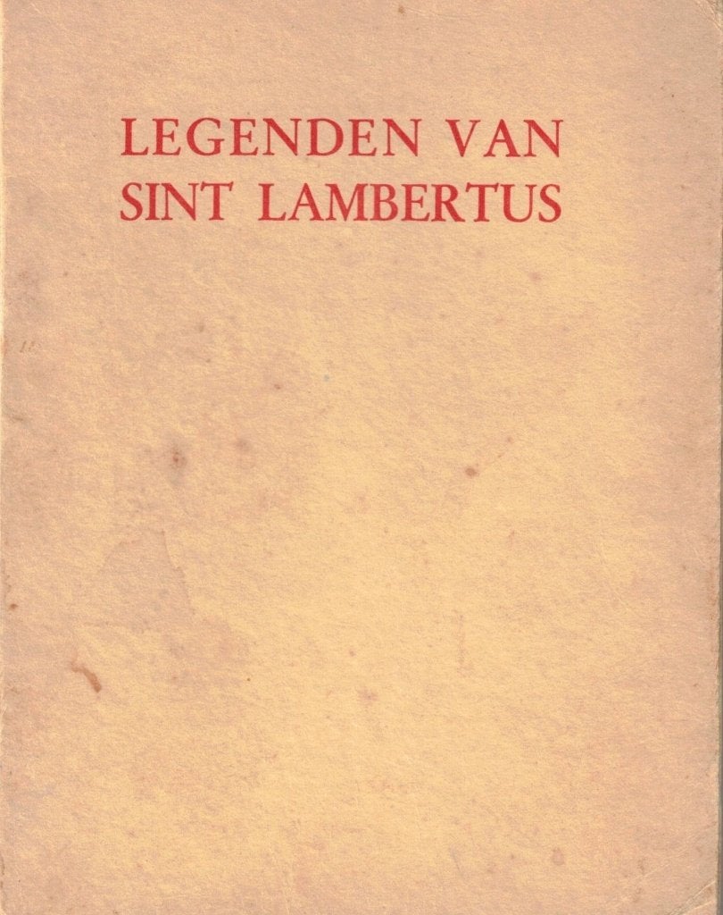 Legenden van Sint Lambertus - Ad. Welters, Ophalen of Verzenden, Gelezen, Ad. Welters