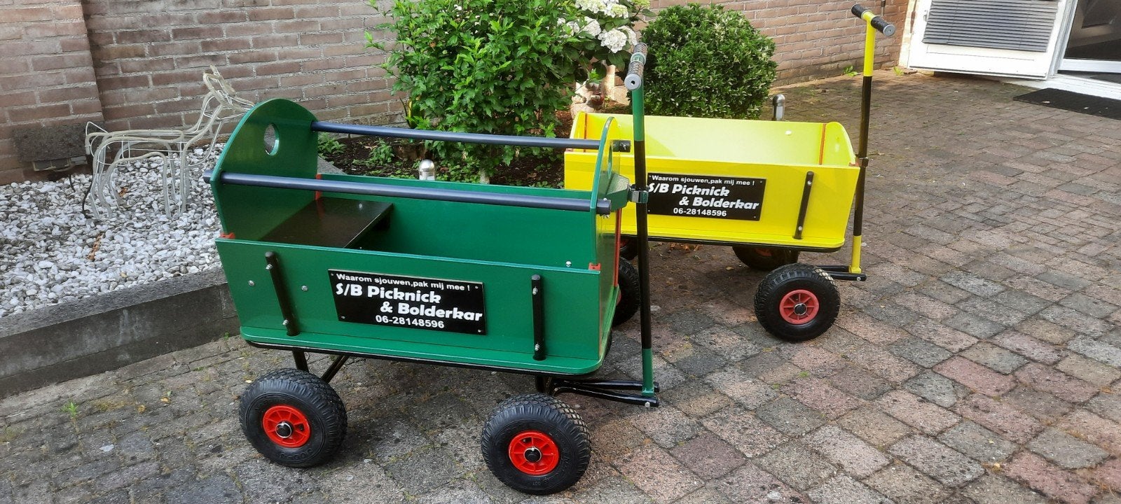 PICKNICK VOL LEKKERS INCLUSIEF BOLDERKAR, Ophalen of Verzenden