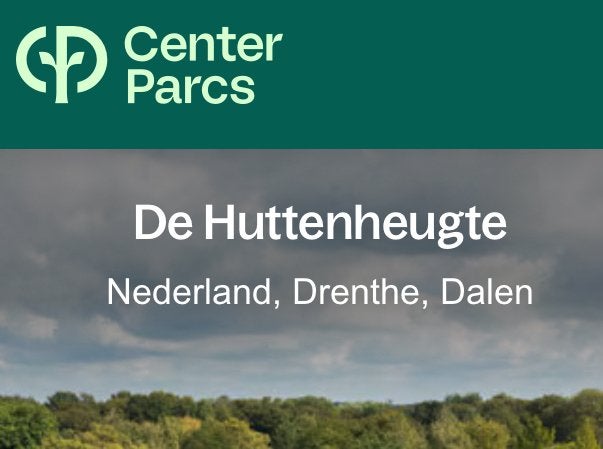 Center Parcs - De Huttenheugte (zomer vakantie), Drie personen of meer, Kortingskaart