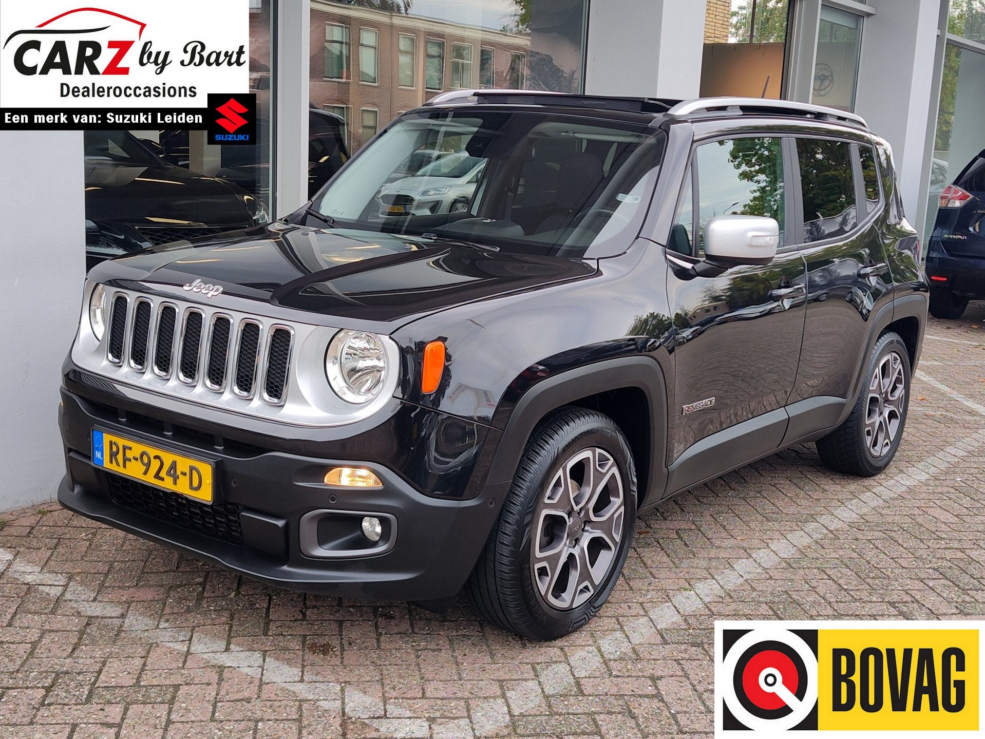 Jeep Renegade 1.4 MULTIAIR LIMITED Trekhaak | Pano | Navi |, Auto's, Voorwielaandrijving, 12 maanden, Stof, Gebruikt