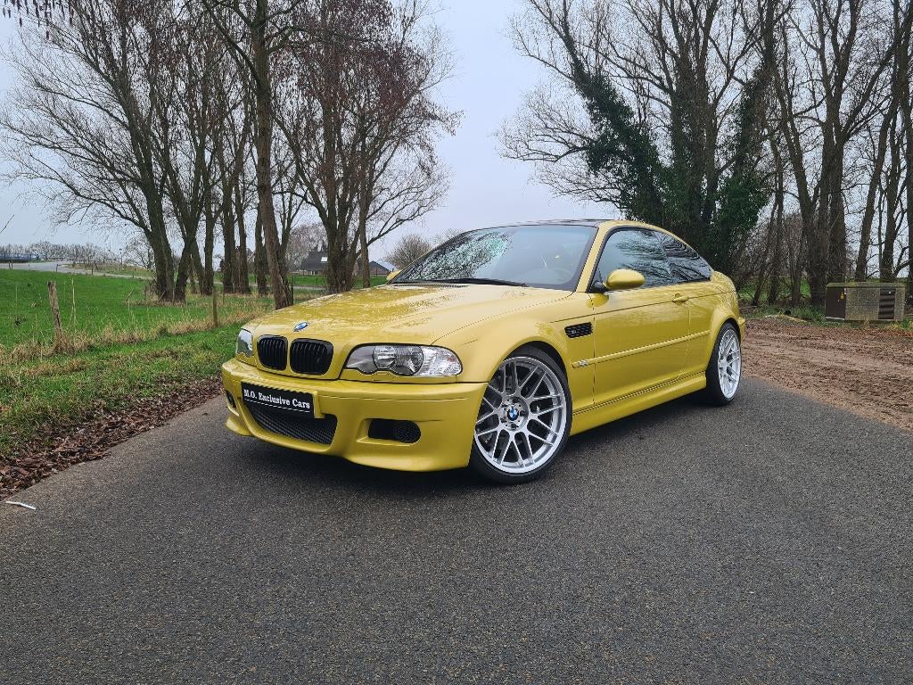 BMW M3 E46 Coupe Phoenix 2003 SMG ESS Gen.4 KWv2 Carbon Roof, Automaat, Stoelverwarming, Achterwielaandrijving, Zwart