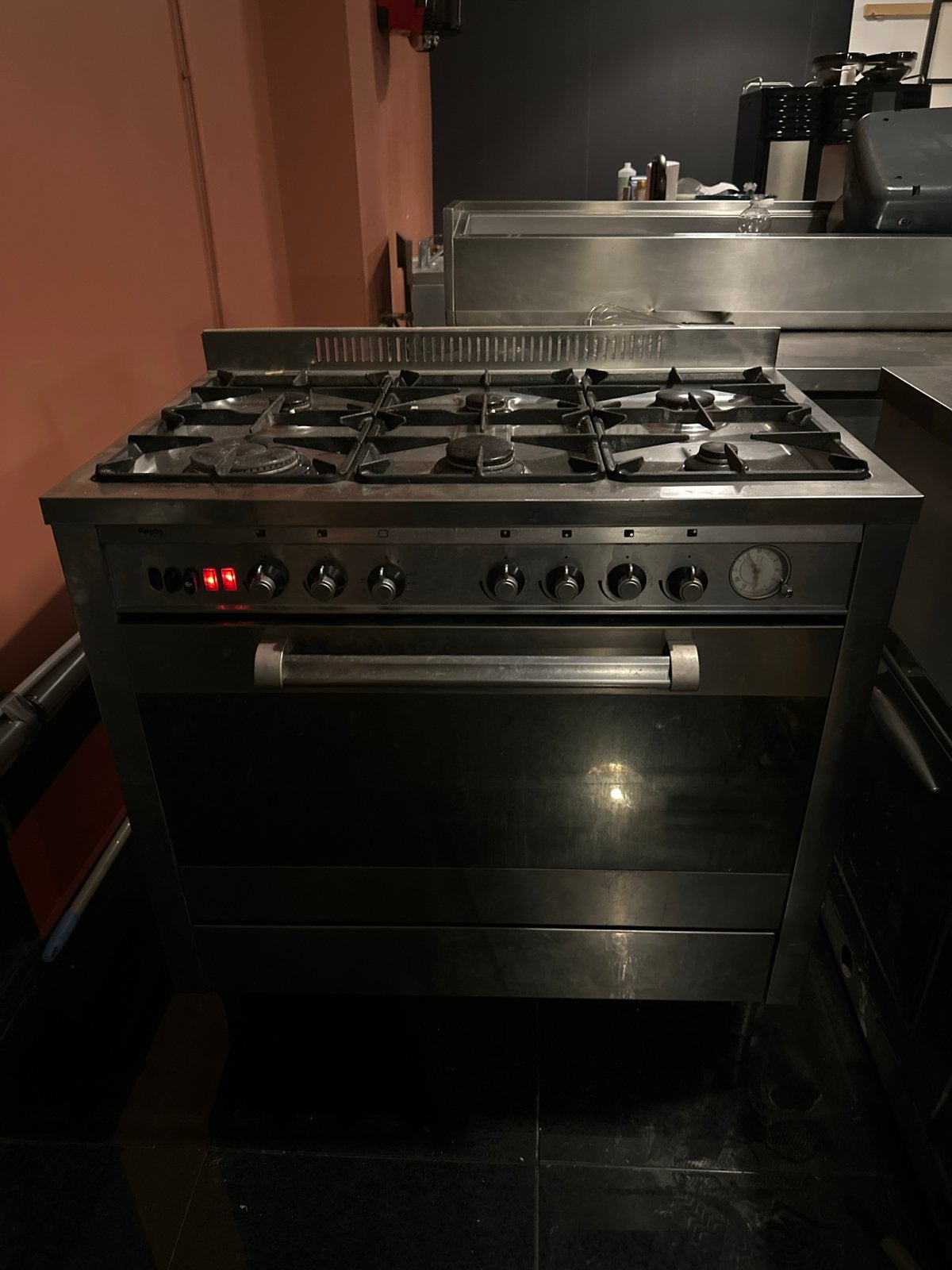 Pelgrim Fornuis met Gas Kookplaat en Oven, Gebruikt, 60 cm of meer, Grill, Ophalen of Verzenden