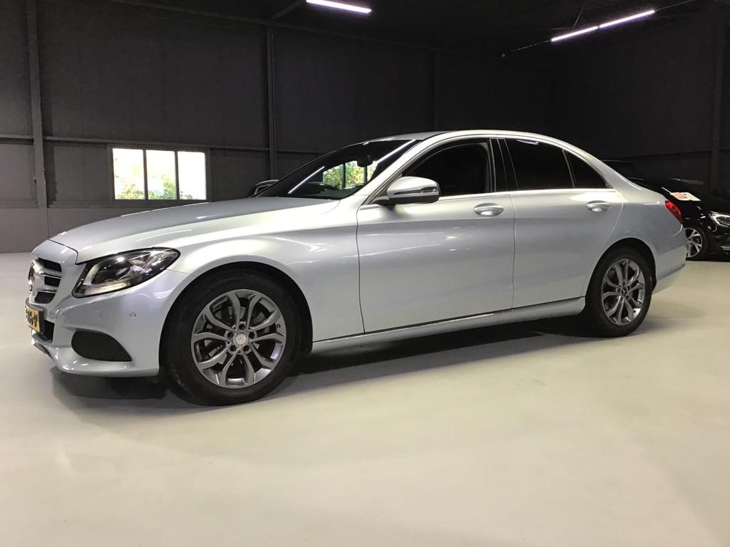 Mercedes-Benz C-klasse 180 Prestige I 92xxx Km I 2e Eigen I, Automaat, Euro 6, Leder en Stof, 1595 cc