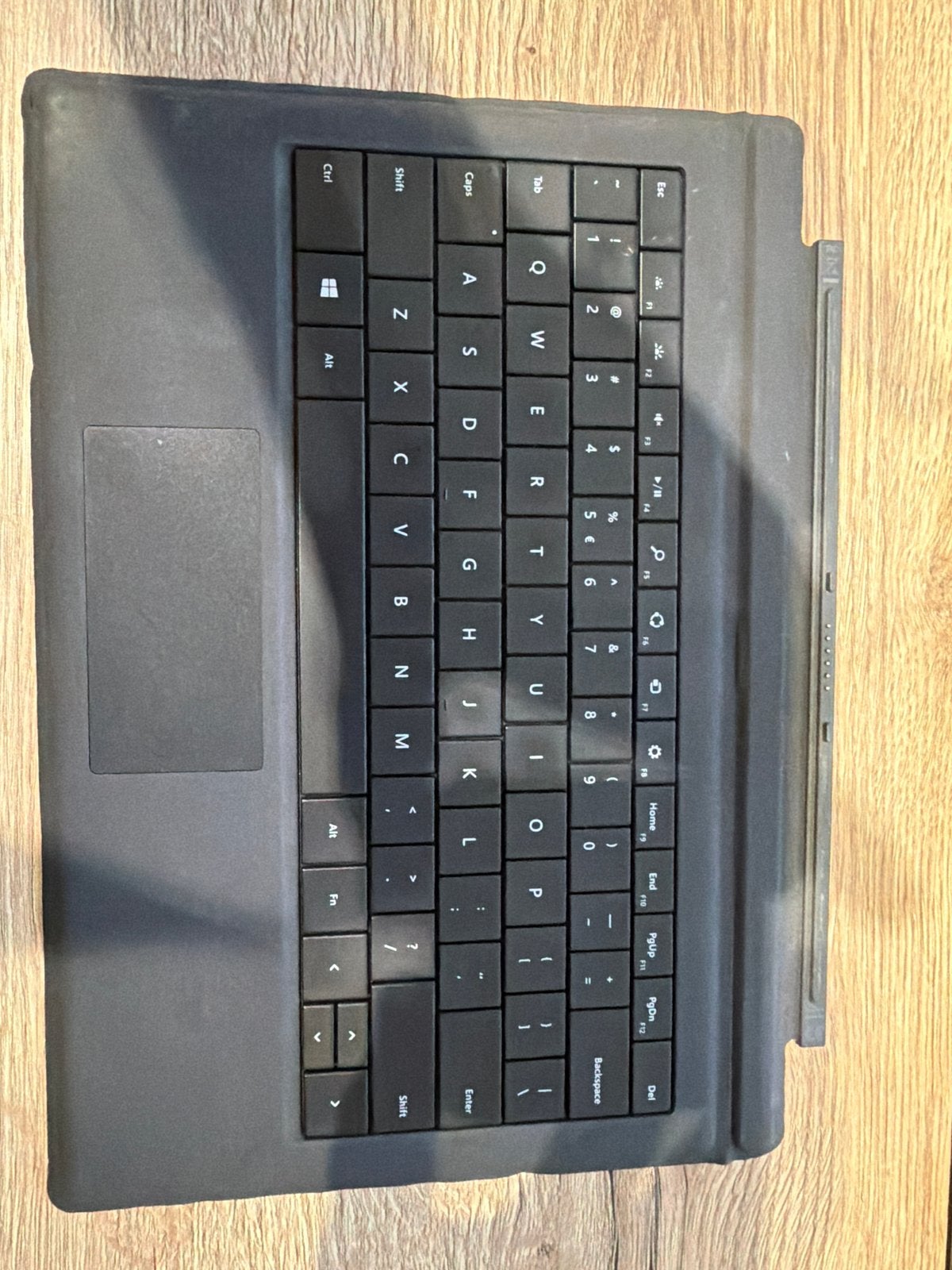 Microsoft Surface Type Cover Toetsenbord - Qwerty, Computers en Software, Toetsenborden, Gebruikt, Ophalen of Verzenden, Draadloos