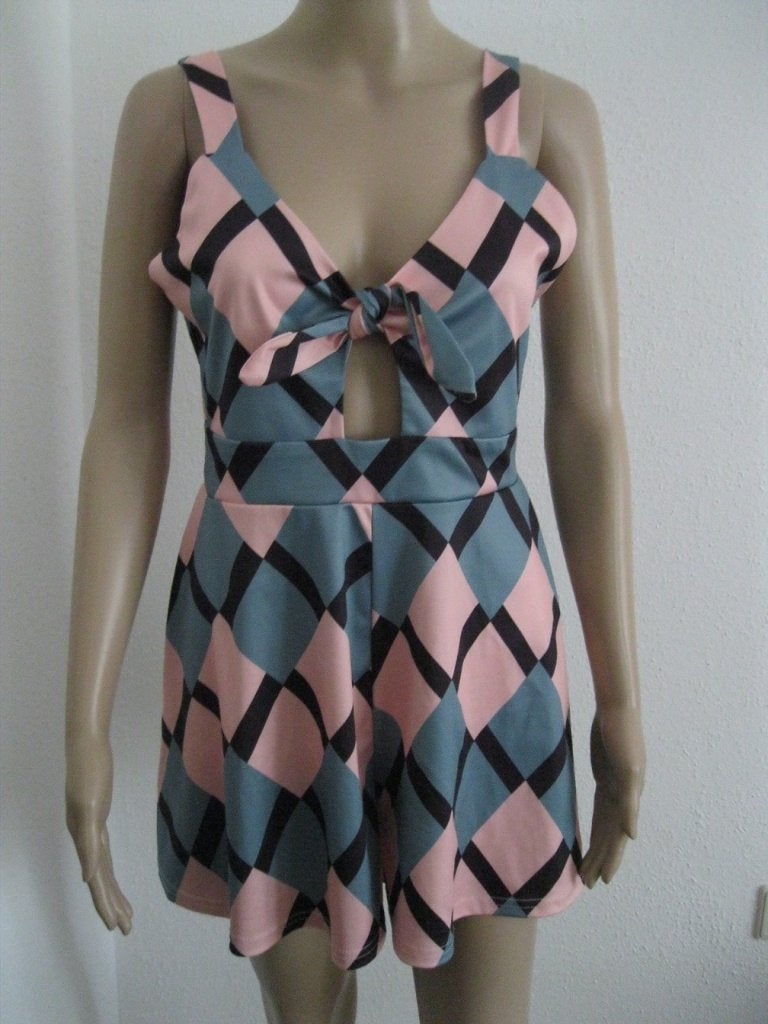 maat L, 1 nieuwe CBR Jump- Playsuit, stretch, 65 cm., Kleding | Dames, Jumpsuits, Meerkleurig, Maat 42/44 (L), Nieuw, CBR
