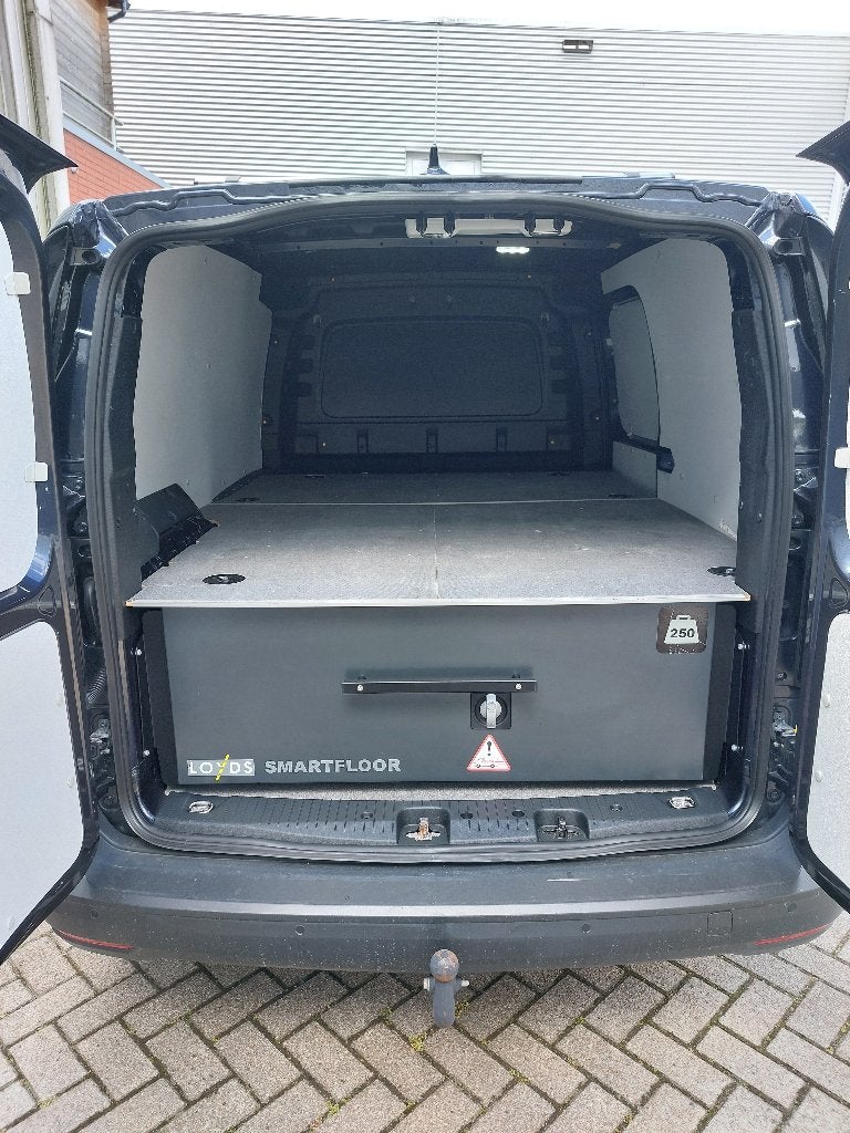 Dubbele Bodem VW Caddy Maxi met Lades, Ophalen, Gebruikt, Volkswagen