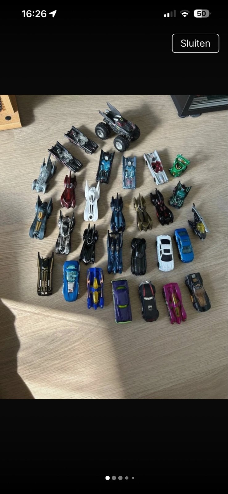 29 Hot Wheels Batman auto's - Collectors item, Verzenden, Zo goed als nieuw, Auto
