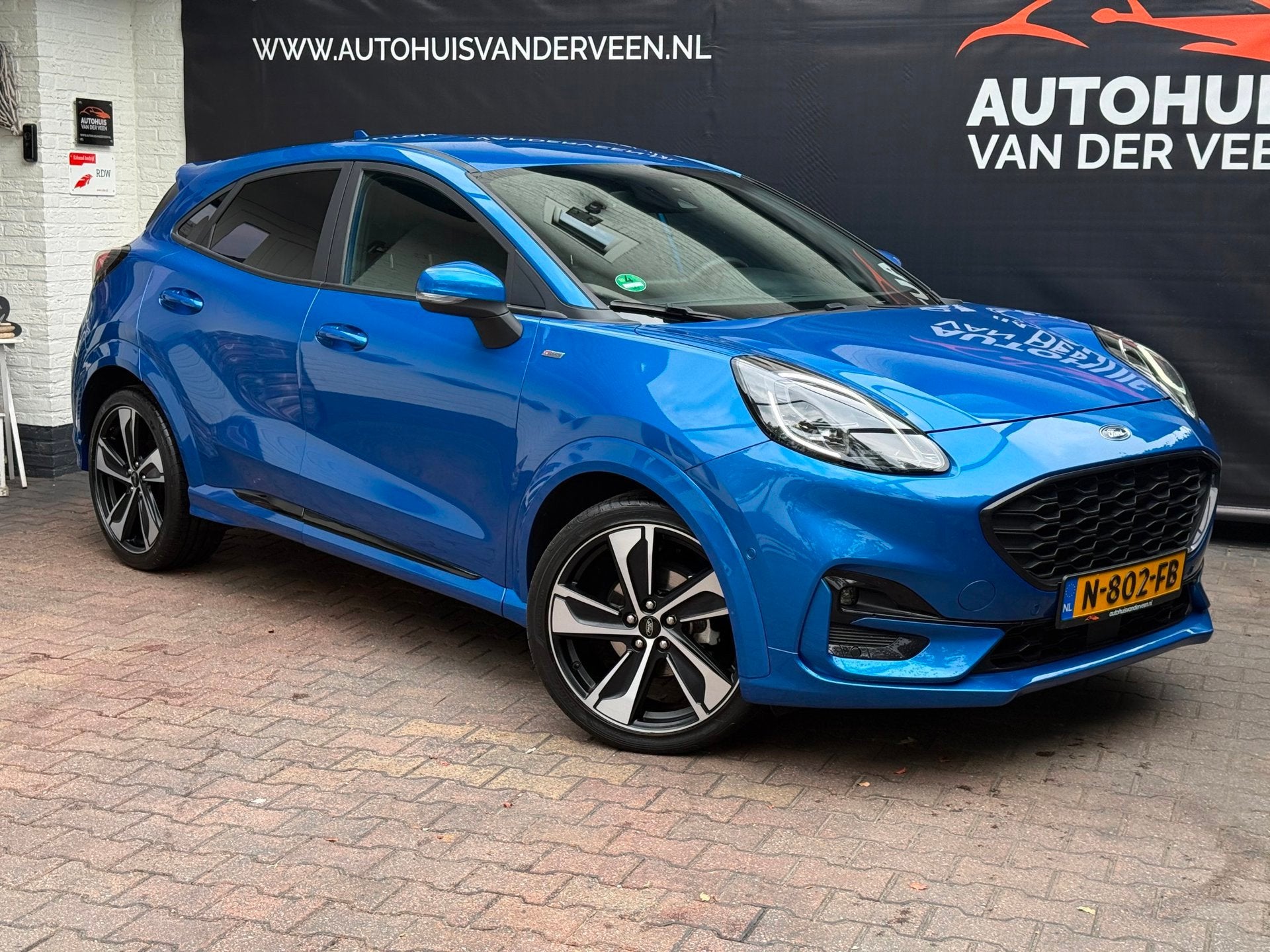Ford Puma 1.0 EcoBoost Hybrid ST-Line X, 42.295 Km, ACC/Came, Auto's, Voorwielaandrijving, Dealer onderhouden, 125 pk, Euro 6