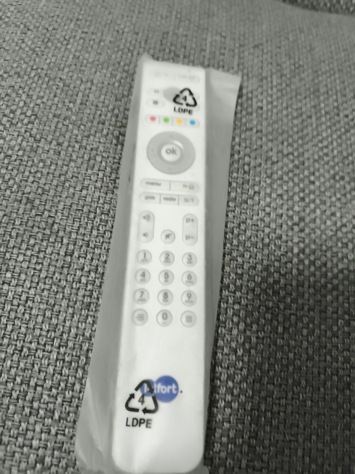 Telfort afstandsbediening voor TV/mediabox, Ophalen of Verzenden, Nieuw, Origineel, Mediaspeler