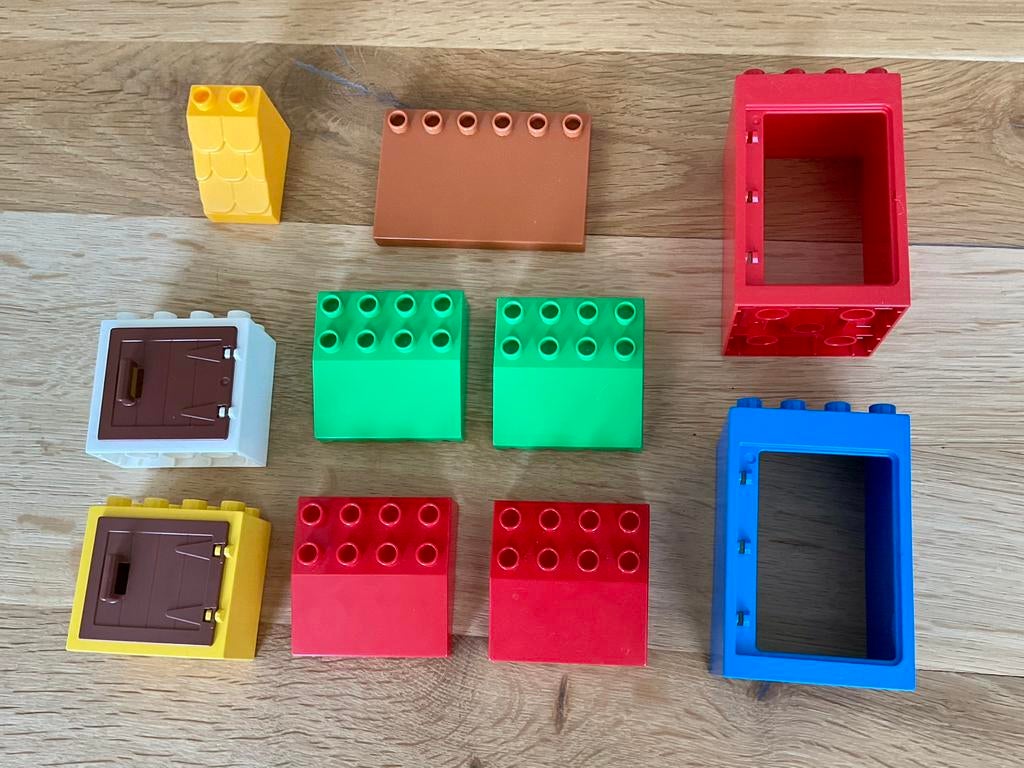 Duplo : Raam / kozijn / luifel / dak, Ophalen, Duplo