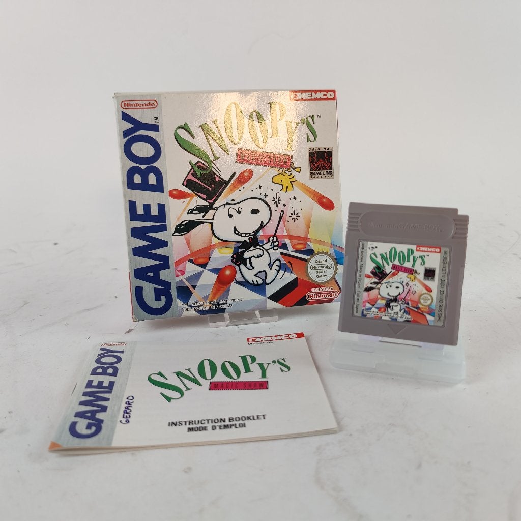 Snoopy's Magical show Gameboy compleet, Avontuur en Actie, Gebruikt, 1 speler, Ophalen of Verzenden