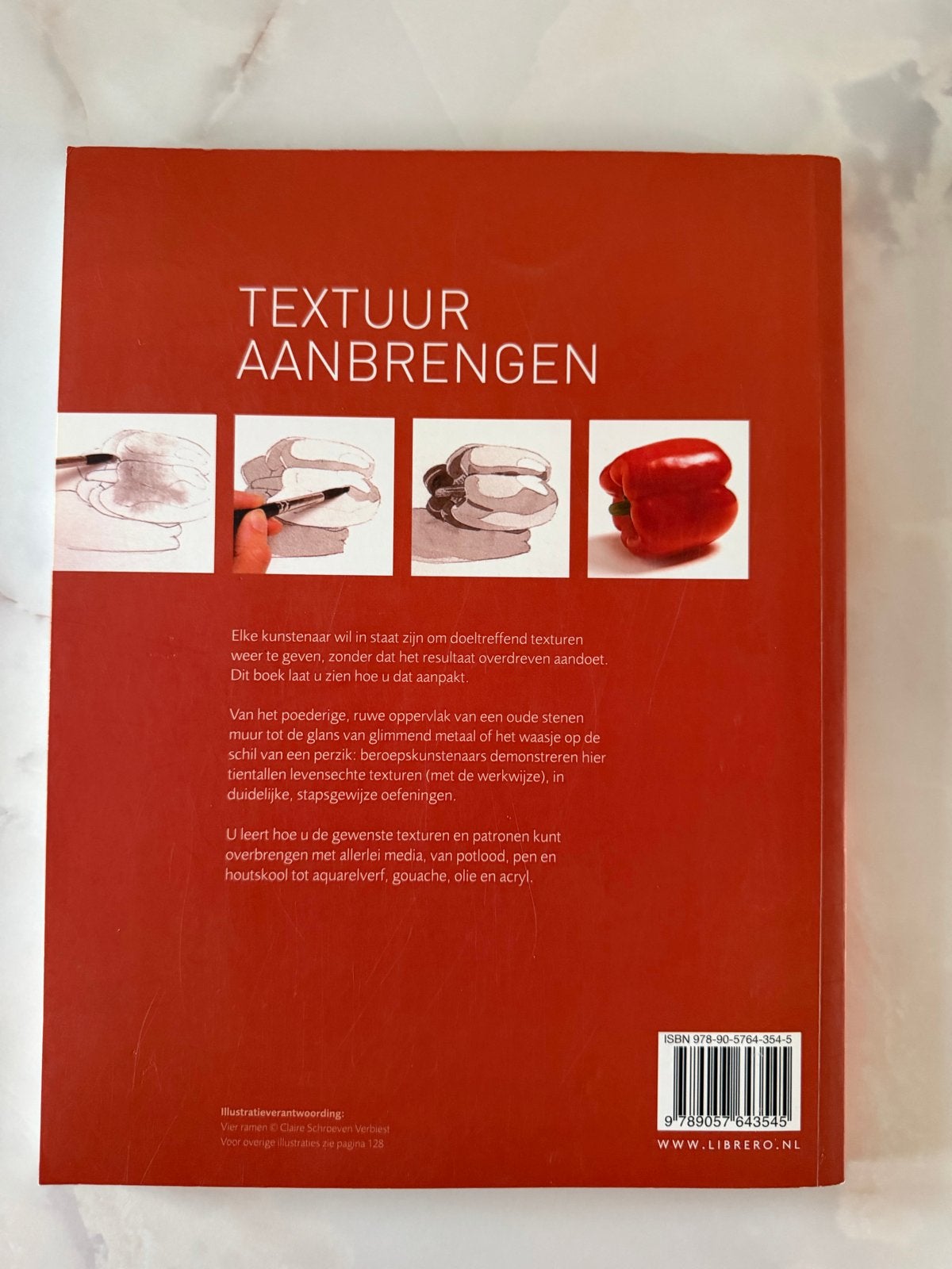 Textuur Aanbrengen - Teken- en Schildertechnieken, Ophalen of Verzenden, Zo goed als nieuw, Tekenen en Schilderen
