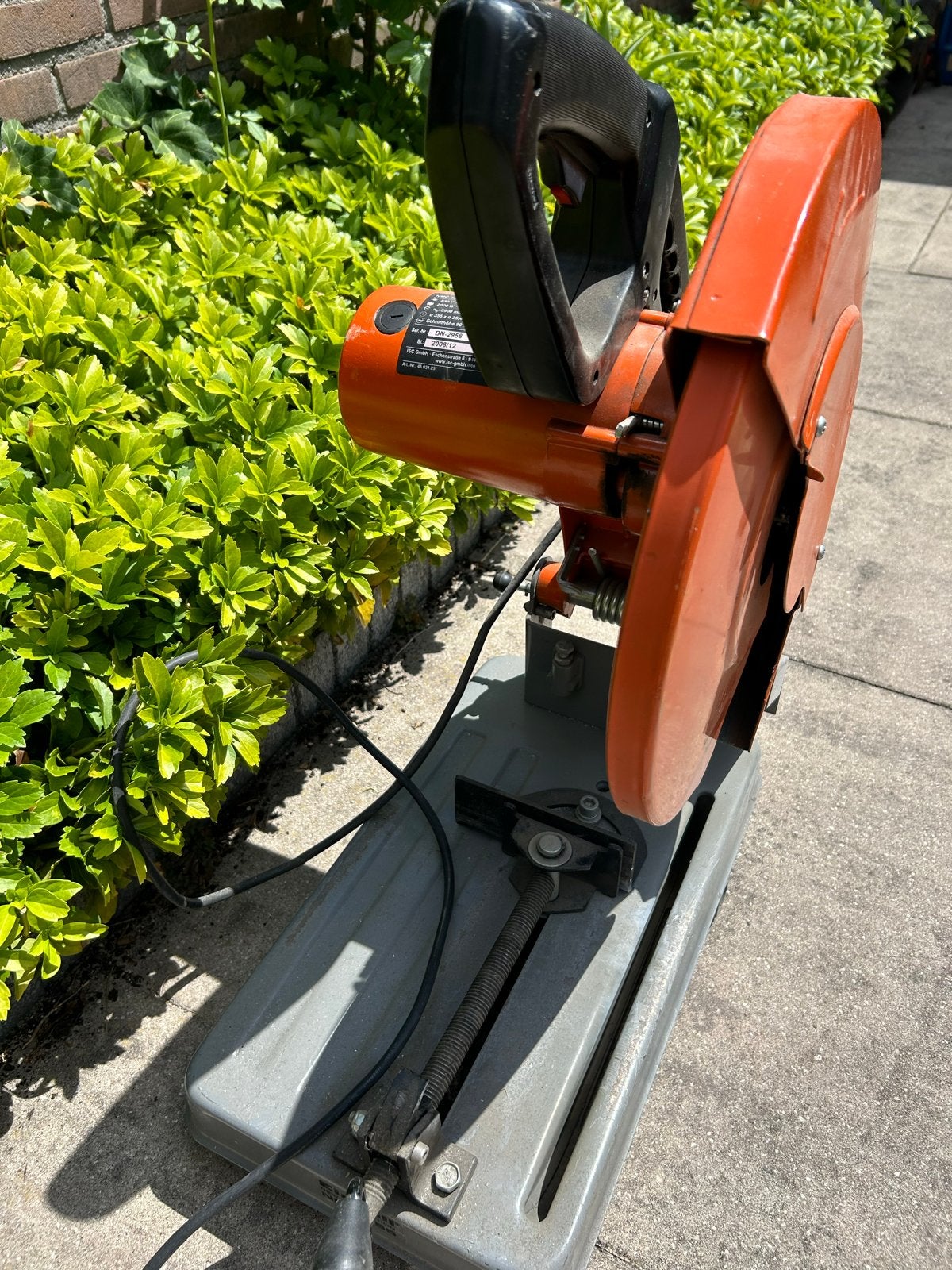 SlijpAfkortzaag - Krachtige zaag voor diverse klussen, Doe-het-zelf en Verbouw, Gereedschap | Zaagmachines, Gebruikt, 70 mm of meer