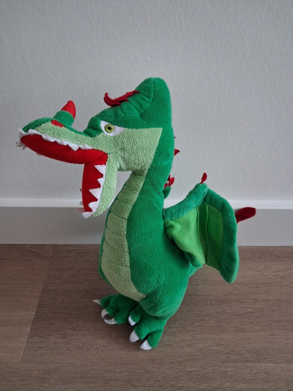 Knuffel draak groen Efteling L1135, Ophalen of Verzenden, Zo goed als nieuw, Overige typen