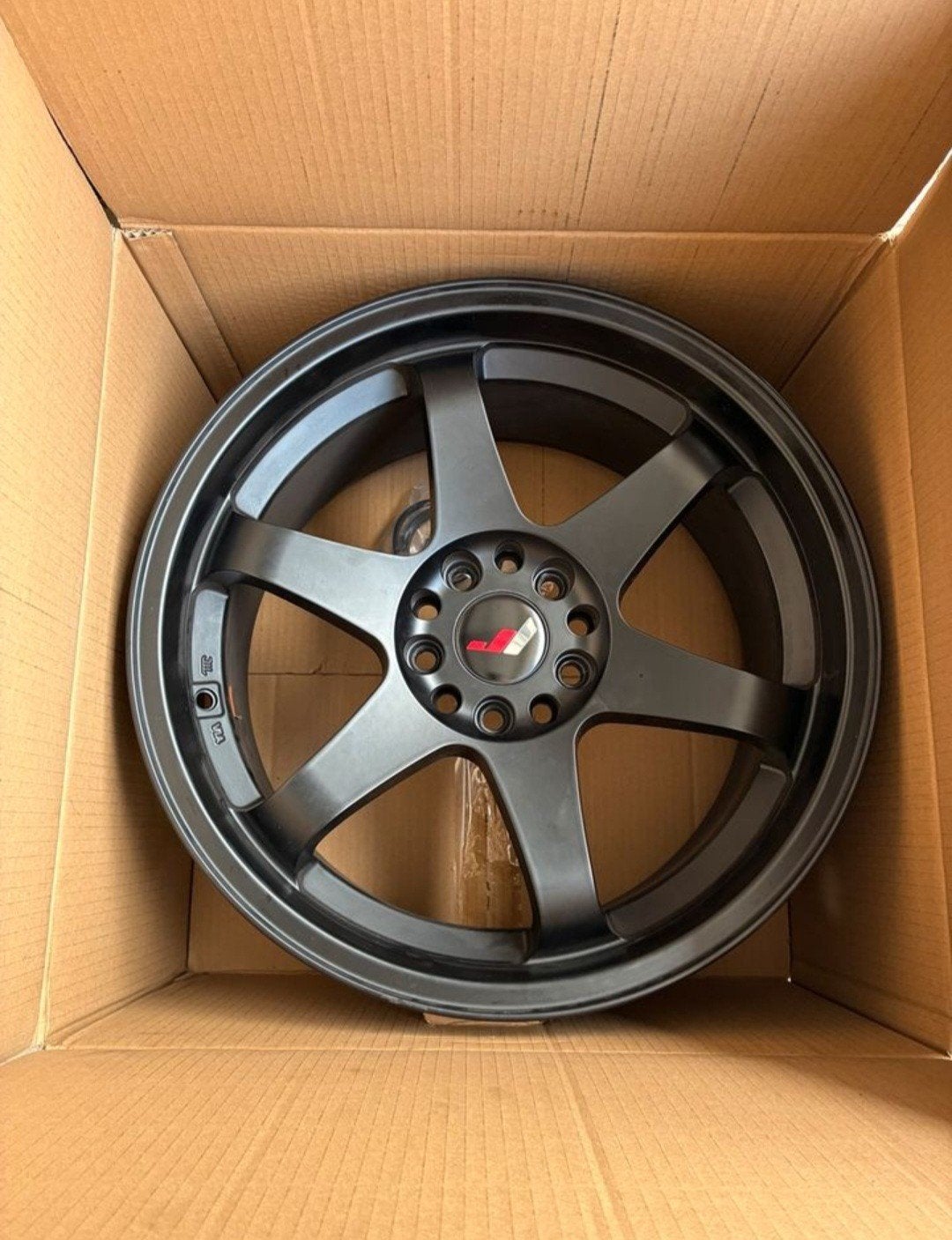 Japan Racing JR3 9Jx18 inch ET35 5x114,3 5x120 flat black, Ophalen of Verzenden
