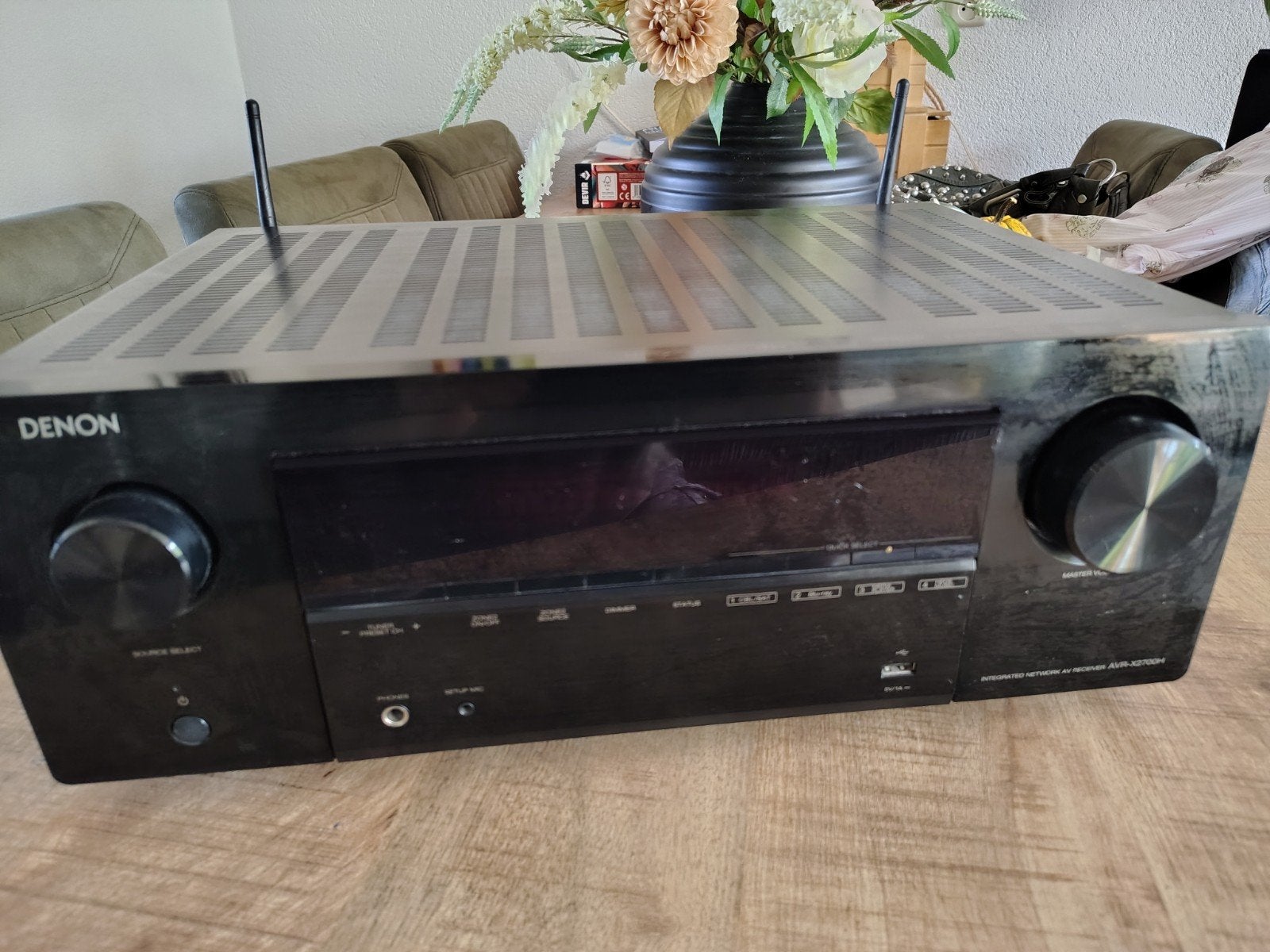 Denon AVR-X2700H Surround Receiver, Gebruikt, Denon, Ophalen of Verzenden, 120 watt of meer