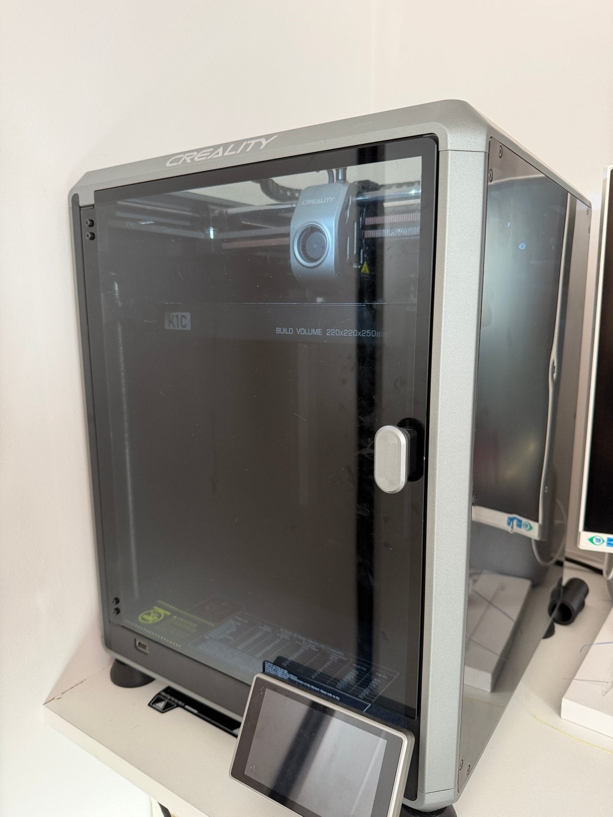 Creality K1C 3D printer, Computers en Software, Ingebouwde Wi-Fi, Ophalen of Verzenden, Zo goed als nieuw, Filament