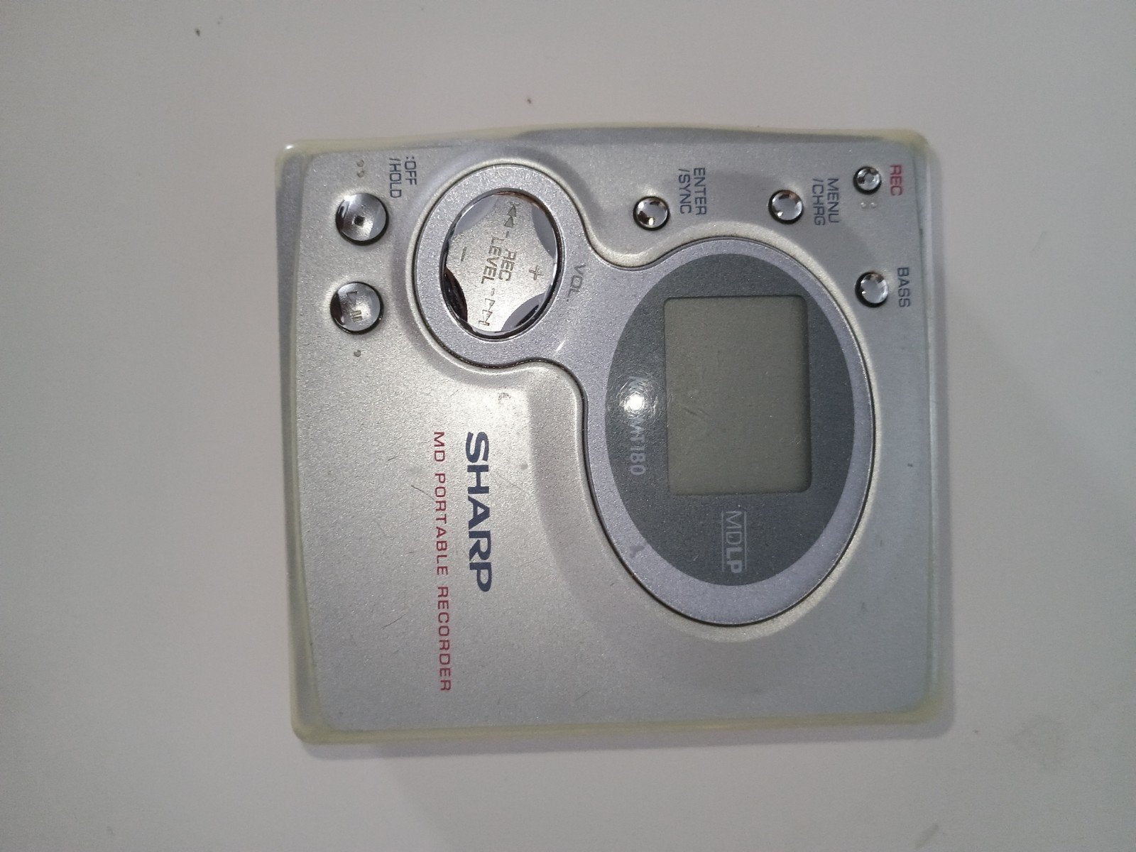 Sharp MD-MT180 Draagbare Minidisc Recorder met MD's, Ophalen of Verzenden, Minidisc-recorder