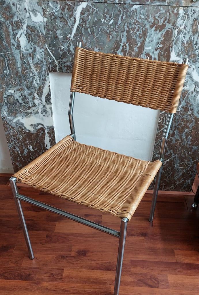 Vintage Martin Visser Eetkamerstoel, Huis en Inrichting, Ophalen, Zo goed als nieuw, Eén