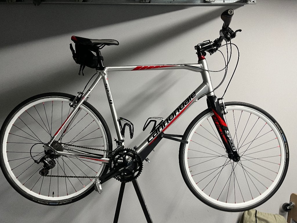 Cannondale Quick Speed fitness fiets, 28 inch, Gebruikt, Velgrem, 57 tot 61 cm