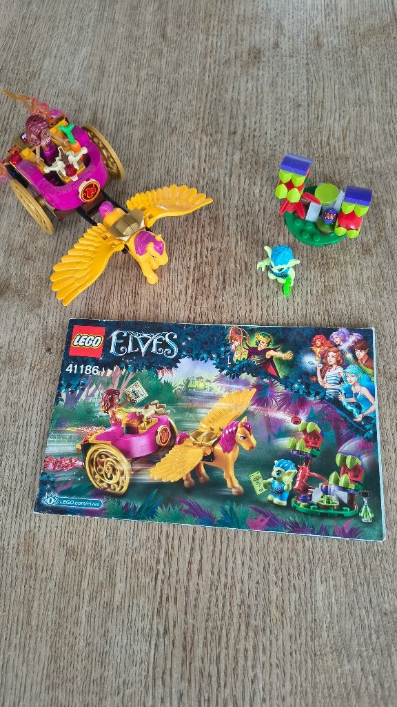 LEGO Elves Azari & de Ontsnapping uit het Goblinbos 41186, Ophalen, Gebruikt, Compleet, Lego