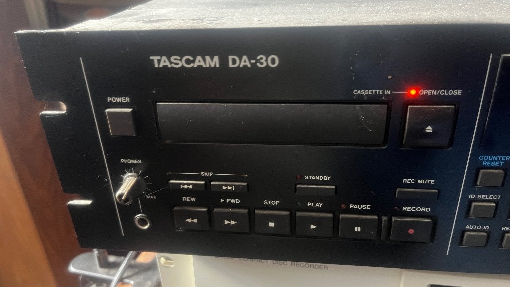 Tascam da-30, Ophalen of Verzenden, Gebruikt