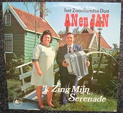 Duo An & Jan – ‘k Zing Mijn Serenade 1970 LP2192, LP, Gebruikt, Ophalen of Verzenden, Pop