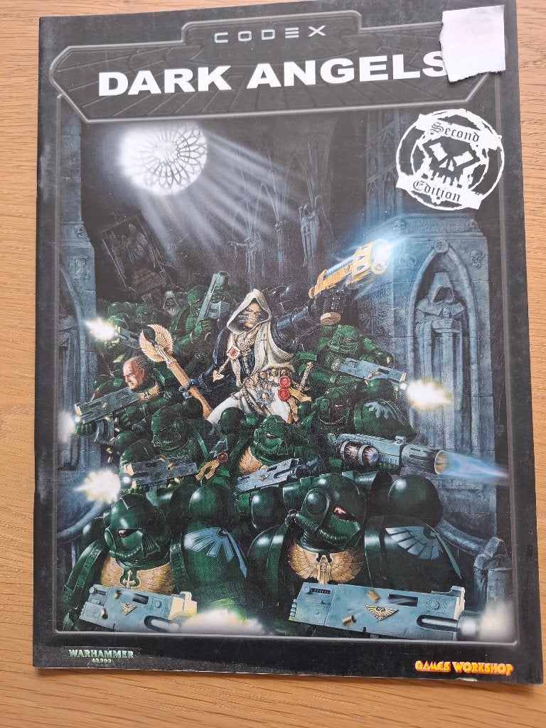 Warhammer 40K Codex Dark Angels ONGELEZEN GLOEDNIEUW, Hobby en Vrije tijd, Wargaming, Ophalen of Verzenden, Nieuw, Warhammer 40000