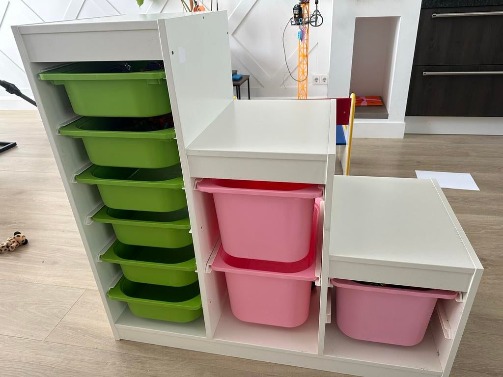 IKEA Trofast opbergkast met bakken, Ophalen, Gebruikt, Kast