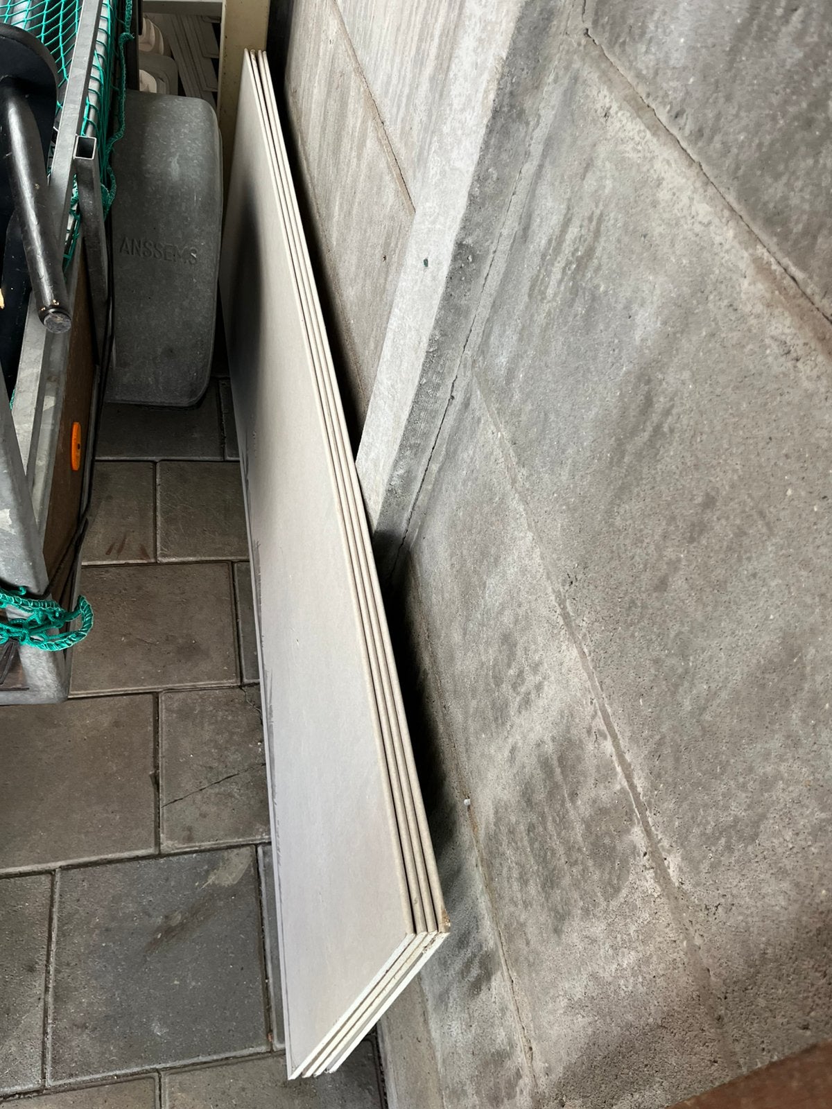 4x gipsplaat onbeschadigd 200x60, Ophalen, Nieuw