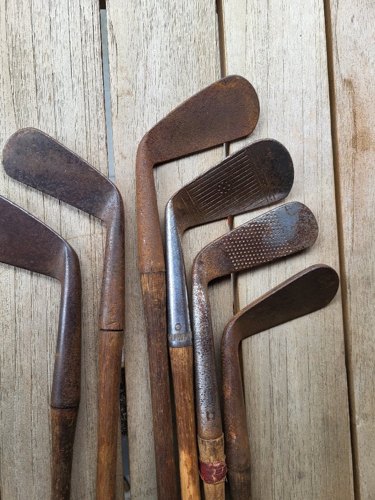 Antieke Hickory Golfclubs 1900-1930 Wright& Ditson, Spalding, Ophalen