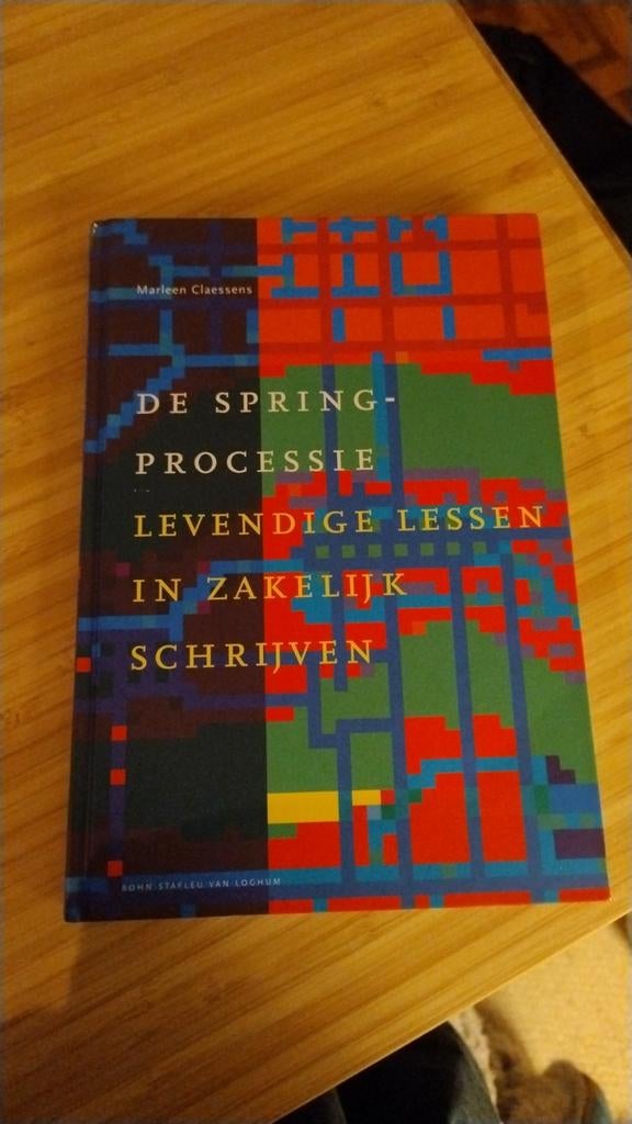 De Springprocessie, levende lessen in zakelijk schrijven, Boeken, M. Claessens, Sociale wetenschap, Ophalen of Verzenden, Zo goed als nieuw