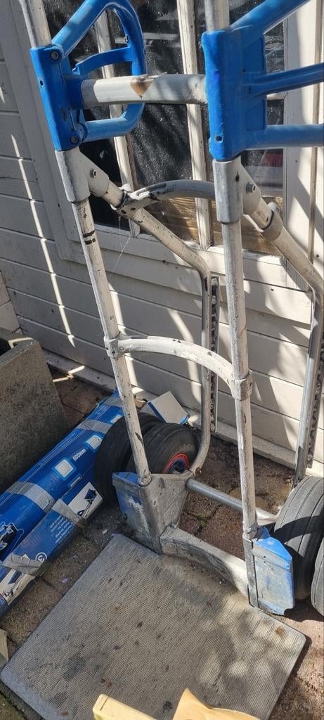 Expresso steekwagen met dubbele banden., 60 tot 80 liter, Ophalen, Steekwagen