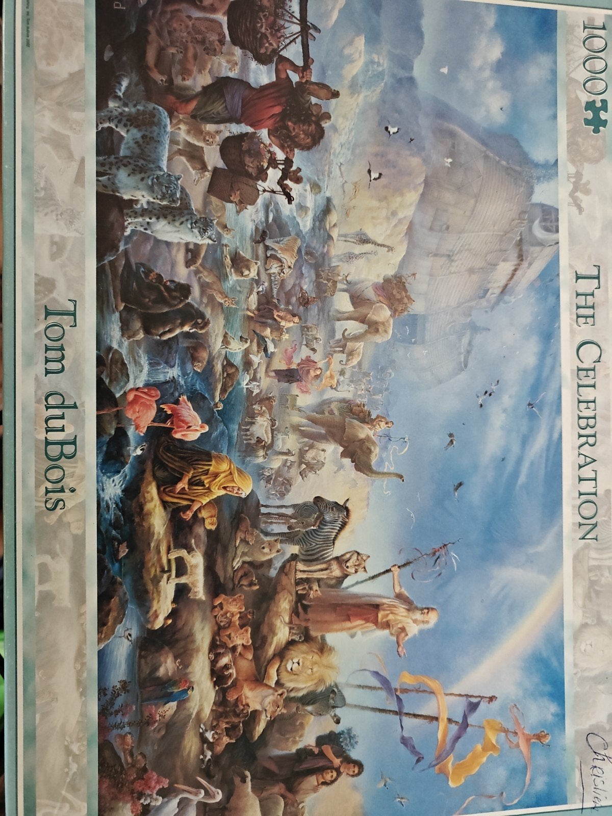 Ravensburger Tom Dubois Bijbelse Voorstellingen 1000 Stuk, Ophalen of Verzenden, Meer dan 50 stukjes, Zo goed als nieuw, 6 jaar of ouder