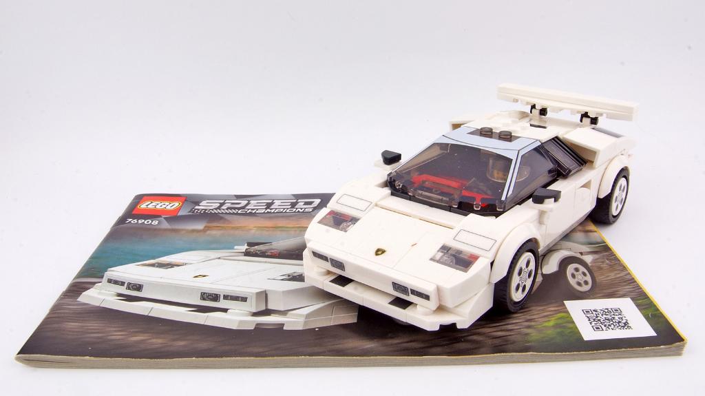 LEGO Speed Champions 76908 - Lamborghini Countach, Kinderen en Baby's, Speelgoed | Duplo en Lego, Ophalen of Verzenden, Zo goed als nieuw