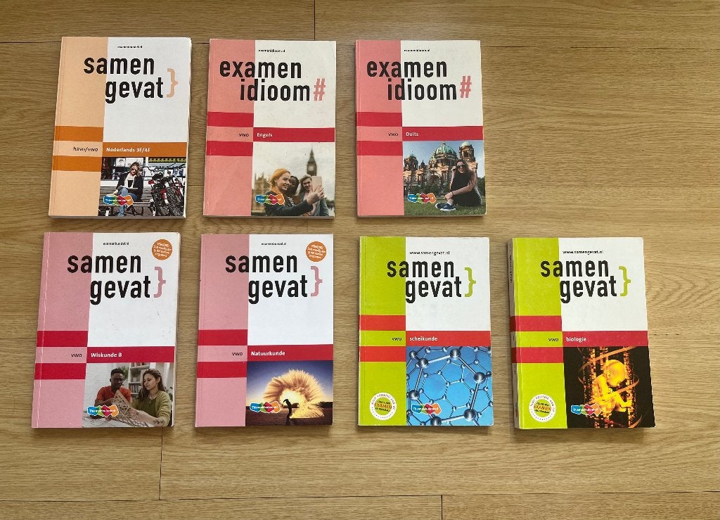 Samengevat Nederlands, Engels, Natuurkunde en meer, Boeken, VWO, ThiemeMeulenhoff, Ophalen of Verzenden, Zo goed als nieuw