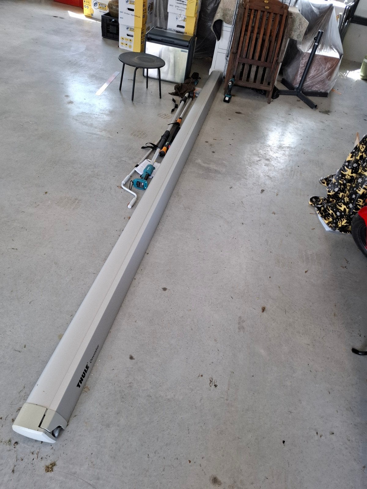 Thule Omnistor luifel voor camper of caravan, Ophalen, Gebruikt