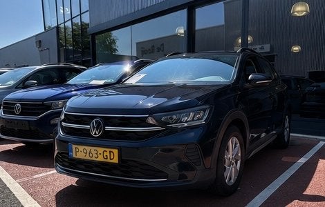 Volkswagen Taigo 1.0 TSI 95pk 2022 Zwart, Auto's, Volkswagen, Voorwielaandrijving, Stof, 95 pk, Origineel Nederlands