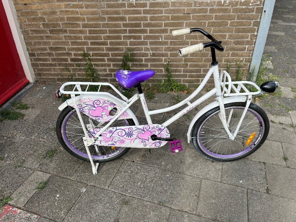 Nette Kinder fiets, Ophalen, Gebruikt, Terugtraprem, Minder dan 16 inch