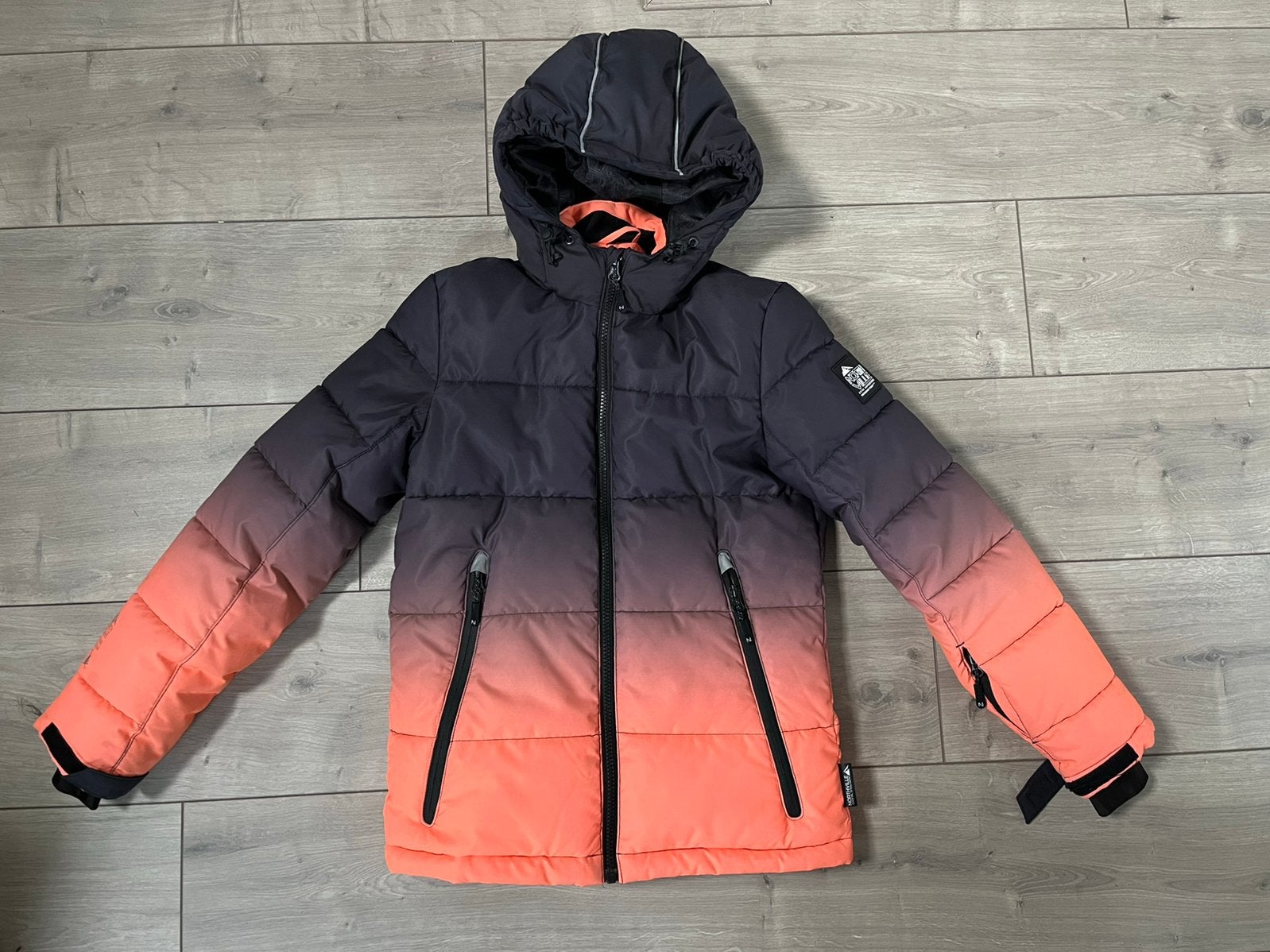 Ski jas maat 152, Ophalen, Gebruikt, Meisje, Jas