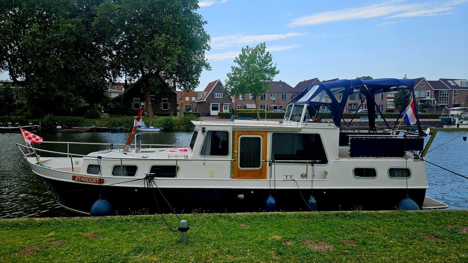 Maaslandkruiser 11,3 x 3,1m vaarklaar, Watersport en Boten, 11 m, Diesel, Hydraulische besturing, Kruiser