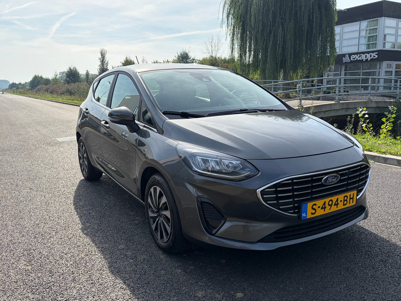 Foto 9 van Ford Fiësta 1.0 Ecoboost Hybrid Titanium 125pk 2023 Grijs