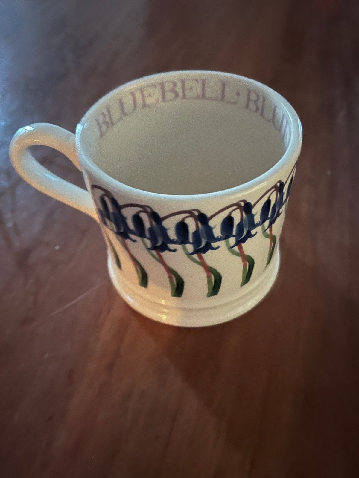 Set van 4 Emma Bridgewater Bluebell mokken, Landelijk/Boerenbont, Zo goed als nieuw, Emma Bridgewater, Aardewerk