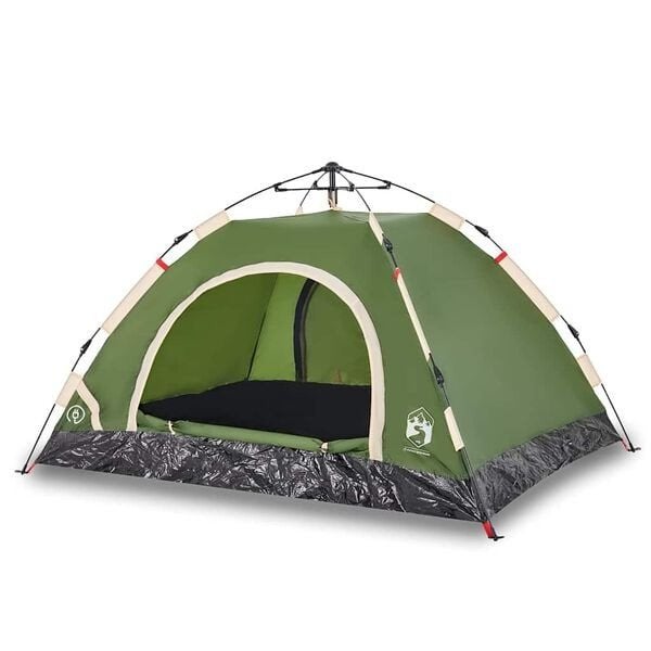 3x Nieuwe Groene 1-persoons Hiking Tentjes - Vida XL, Caravans en Kamperen, Tenten, Ophalen of Verzenden