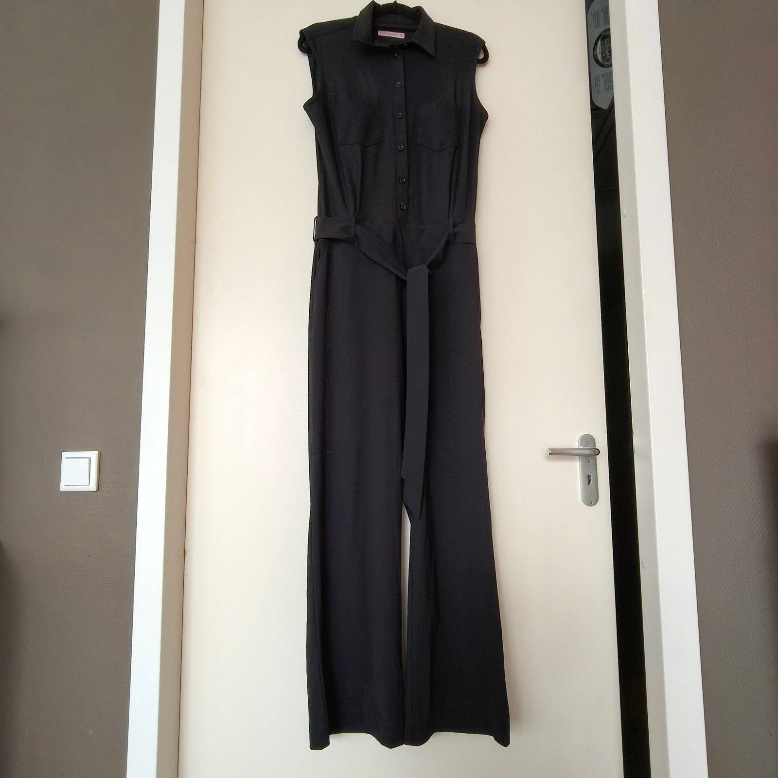 Studio Anneloes Angel Jumpsuit Zwart Maat L Travelstof, Studio Anneloes, Verzenden, Zwart, Maat 42/44 (L)