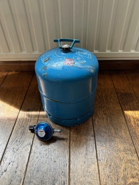 gasfles, is leeg, Ophalen of Verzenden, Gebruikt