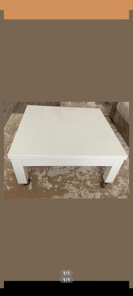 Salontafel, Huis en Inrichting, Tafels | Salontafels, Ophalen, 100 tot 150 cm, 50 tot 100 cm, Zo goed als nieuw